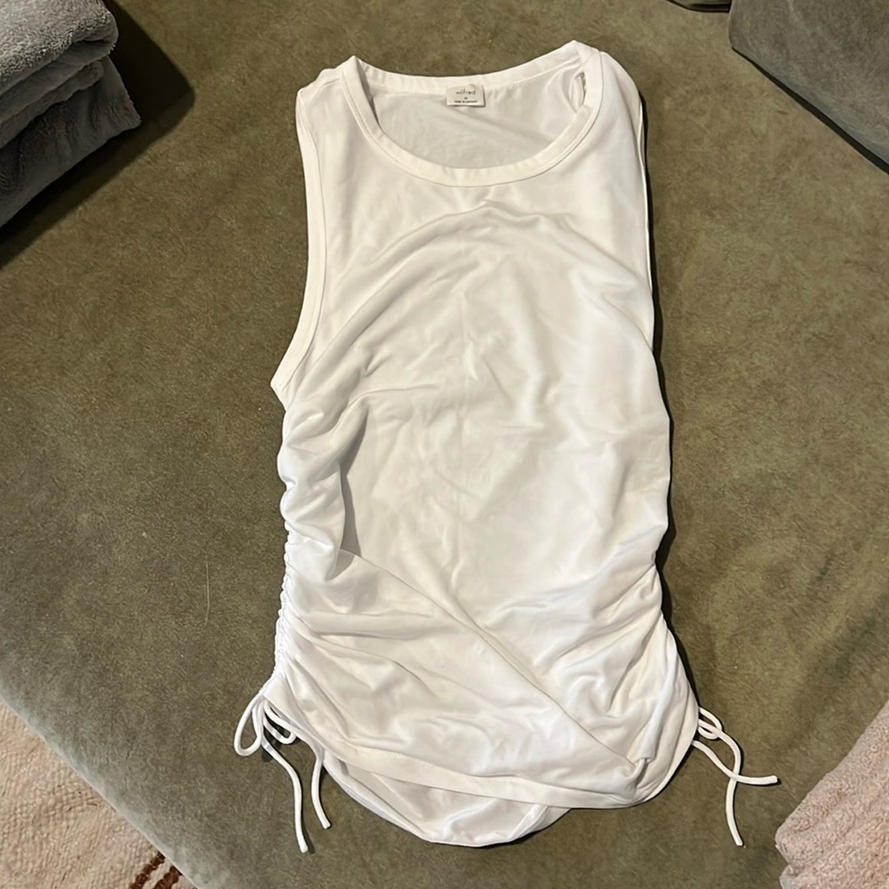 Aritzia Wilfred Side Tie-Detail Top Size M - Picture 1 of 5